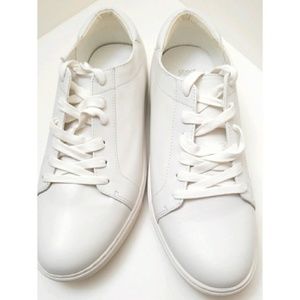 Kenneth Cole Marlow White Sneakers 9 Meduim